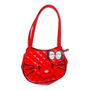 HELLO KITTY Red Mini Bag Faux Leather